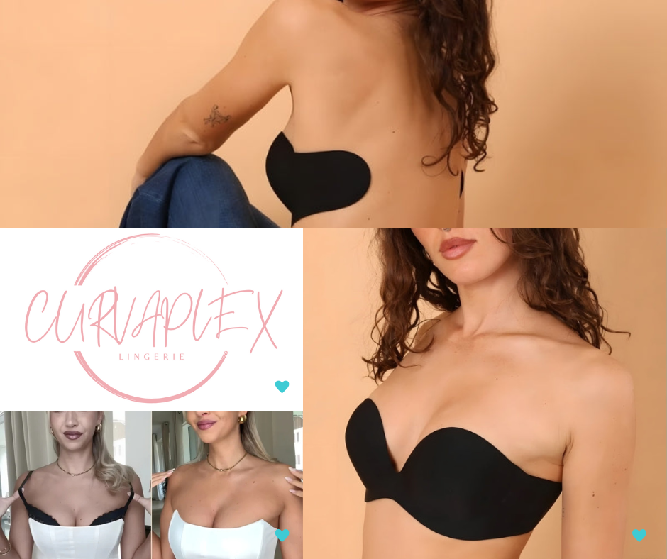Reggiseno Push-up Adesivo senza Spalline