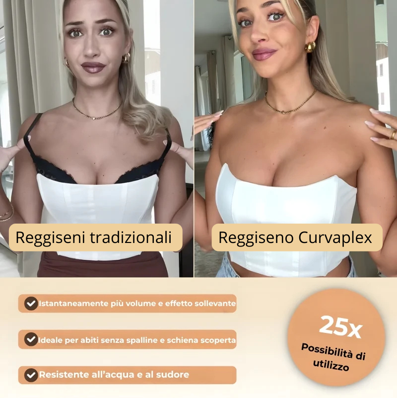 Reggiseno Push-up Adesivo senza Spalline